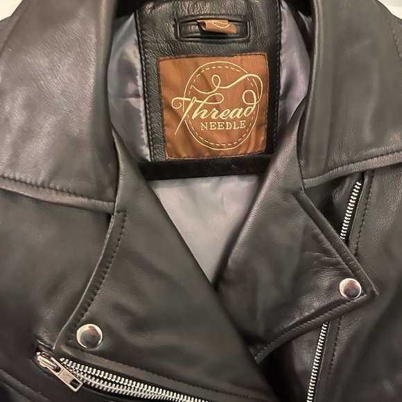 Leather Biker Jacket - Picture 5 of 6